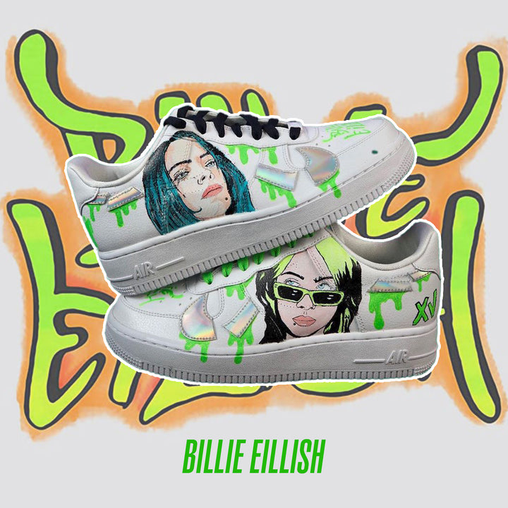 Billie Eilish Air Force 1 Custom