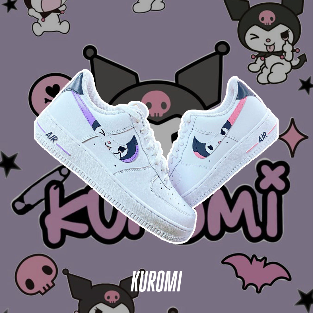 Kuromi Air Force 1 Custom