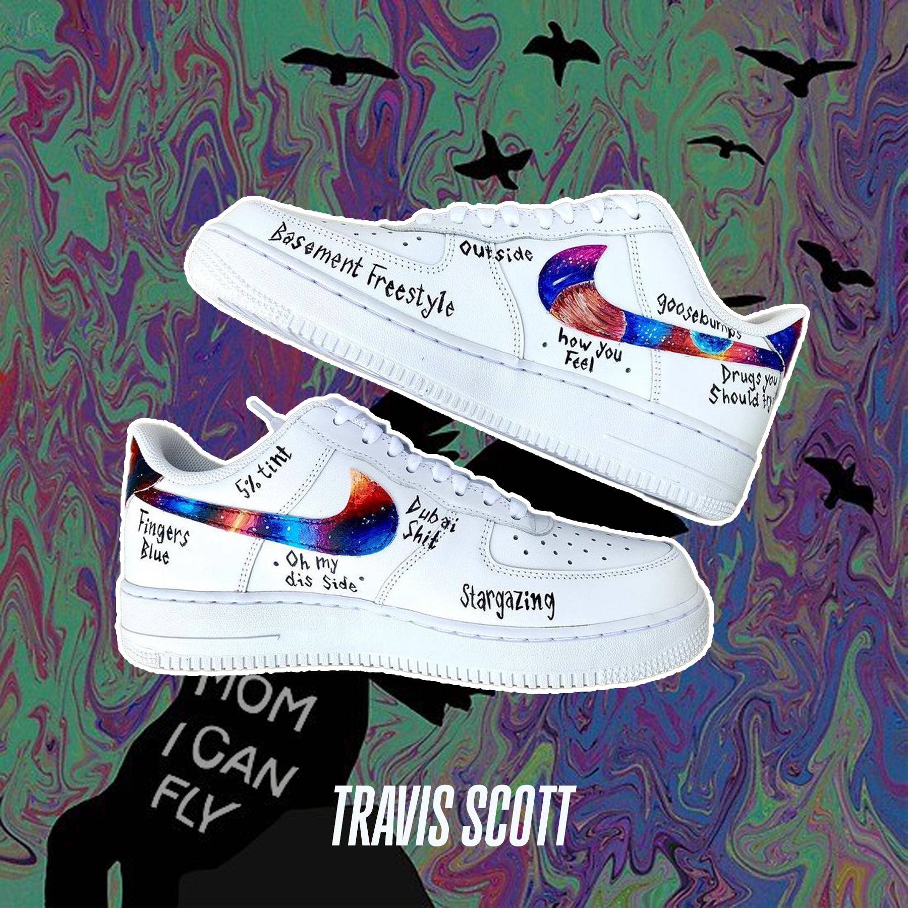 Travis Scott Air Force 1 Custom