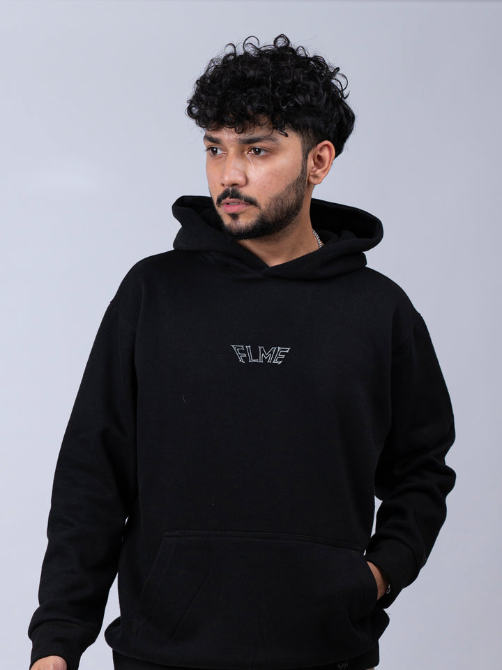 Black Blank Hoodie