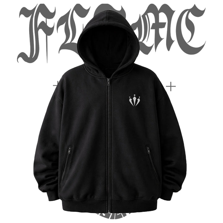 SILENT SIGNAL OVERSIZED ZIPPER