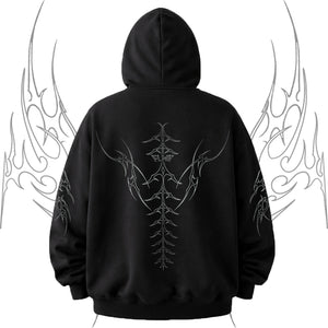 FLME GRUNGE OVERSIZED ZIPPER