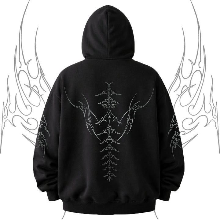 FLME FRUNGE OVERSIZED ZIPPER