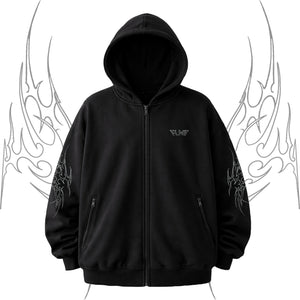 FLME GRUNGE OVERSIZED ZIPPER