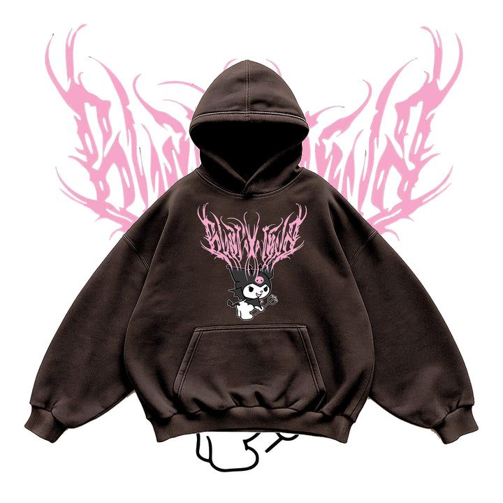 Kuromi Mocca Brown Hoodie