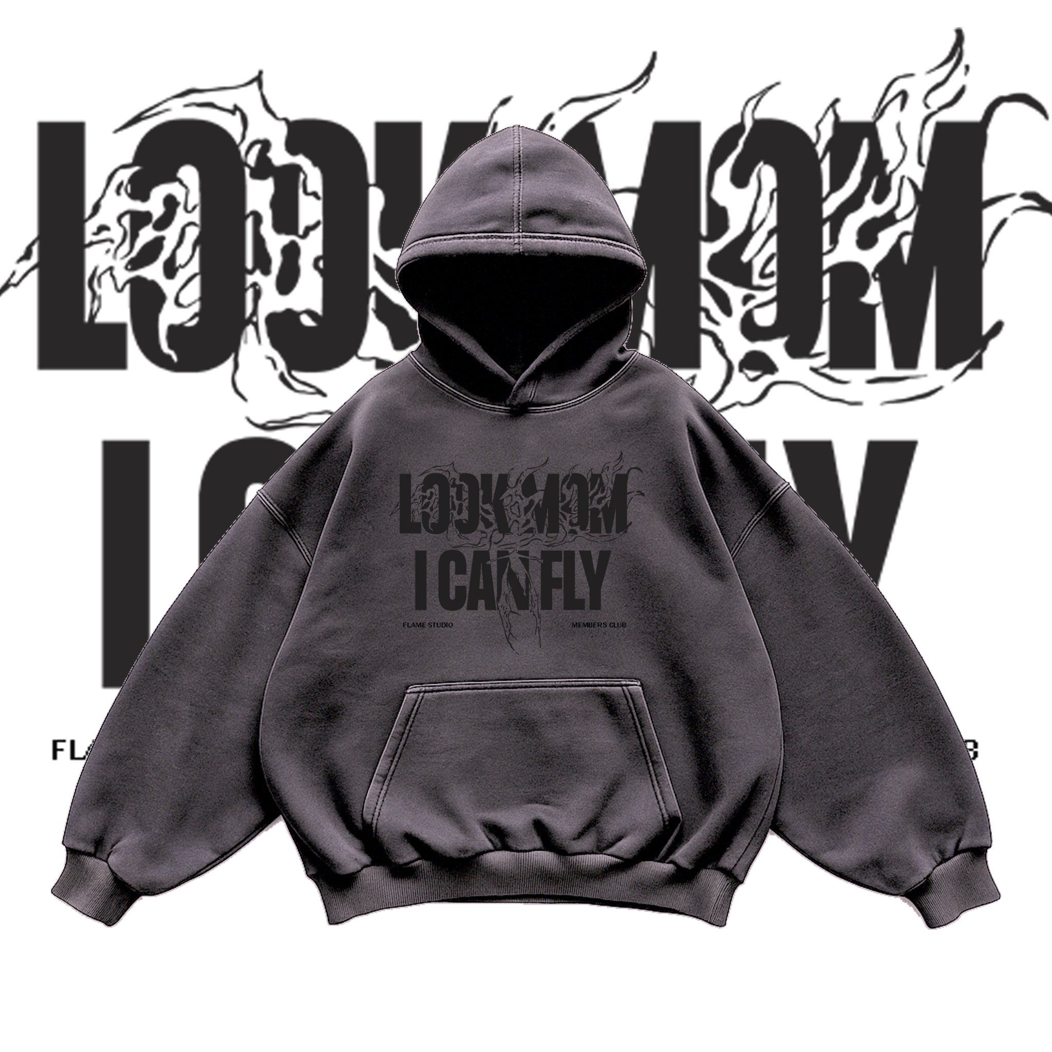 LOOK MOM I CAN FLY HOODIE