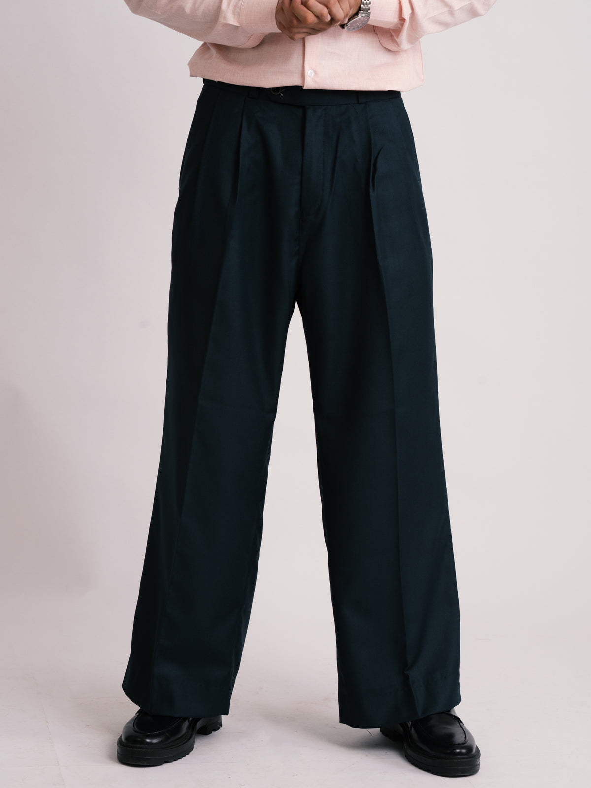 Forest Noir Wide Leg Pants (MEN)