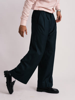 Forest Noir Wide Leg Pants (MEN)