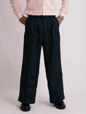 Forest Noir Wide Leg Pants (MEN)