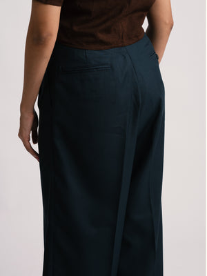 Forest Noir Wide Leg Pants (WOMEN)