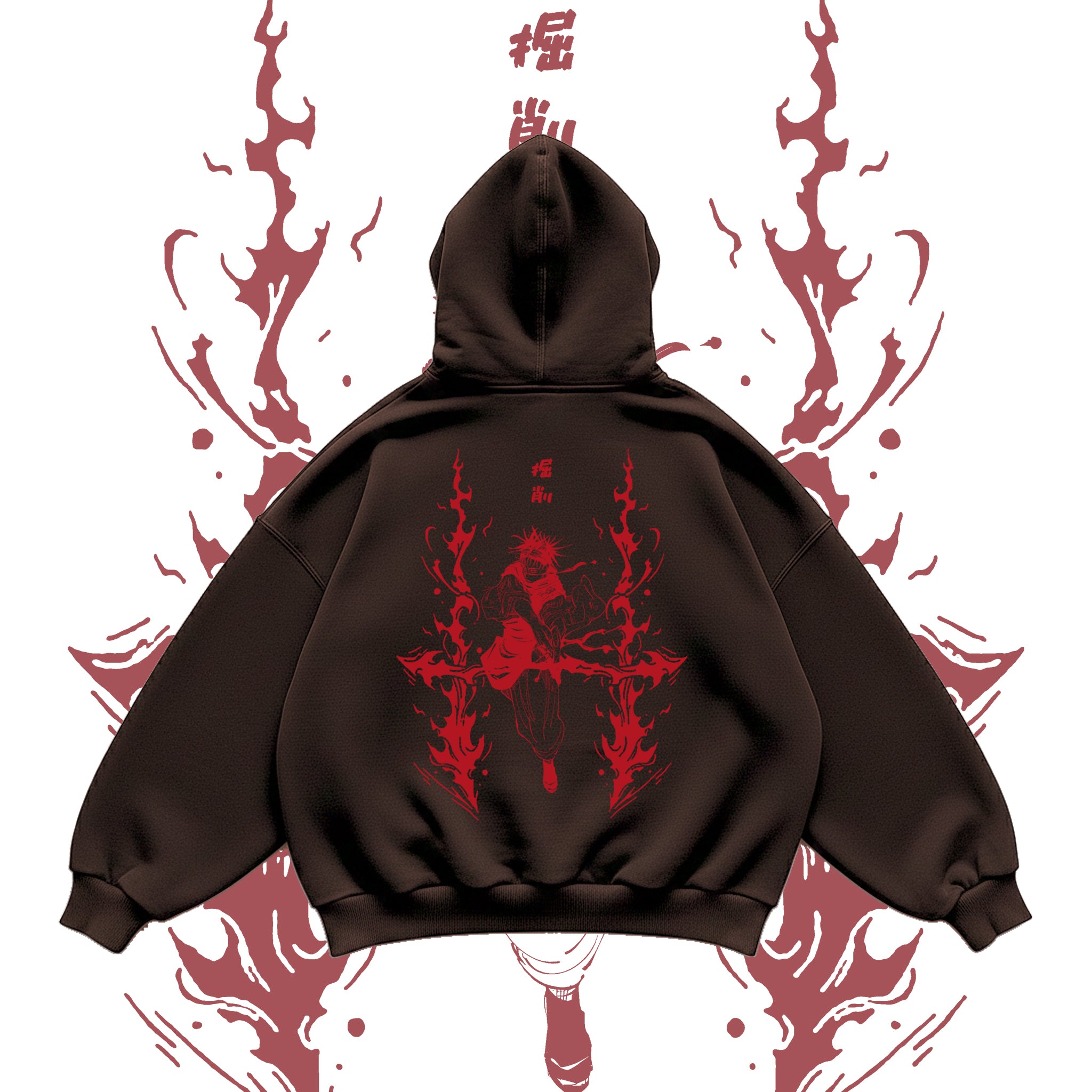 Blood Manipulation Mocca Brown Hoodie