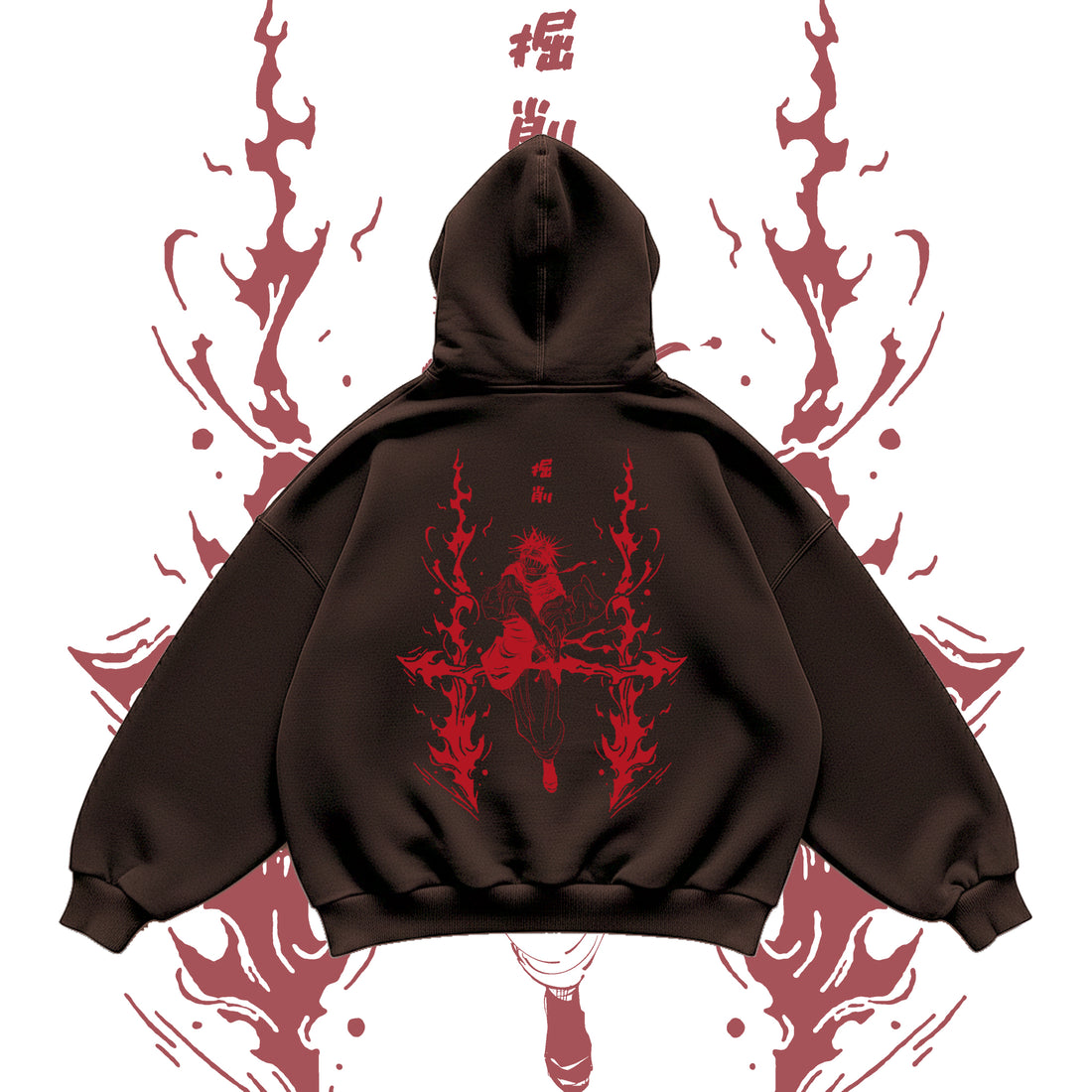 Blood Manipulation Mocca Brown Hoodie