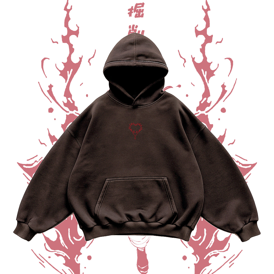 Blood Manipulation Mocca Brown Hoodie