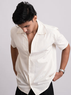 FLME LINING SHIRT - WHITE