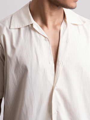 FLME LINING SHIRT - WHITE