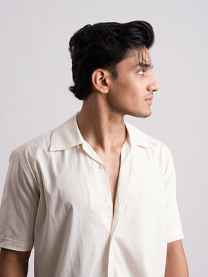 FLME LINING SHIRT - WHITE