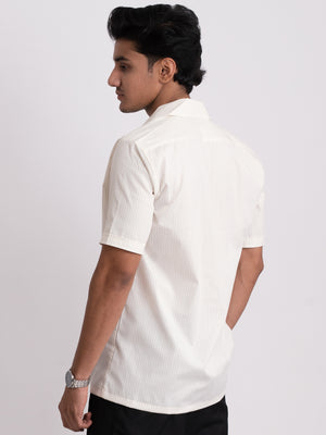 FLME LINING SHIRT - WHITE